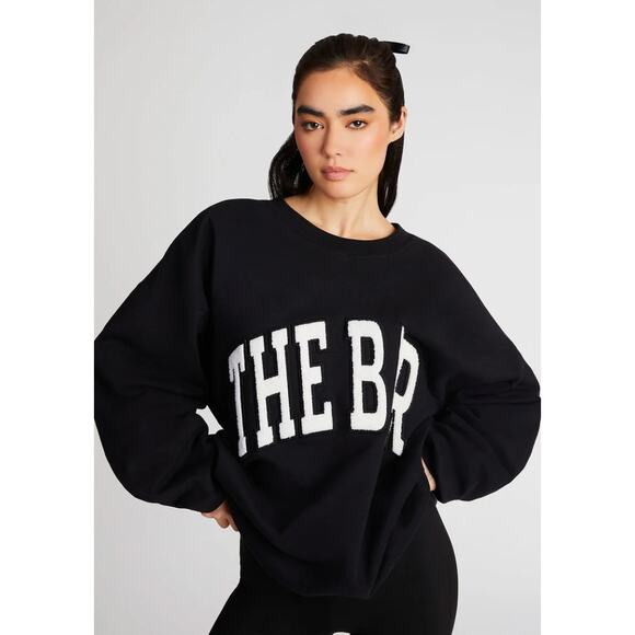 The Bar Arlo Sweatshirt Black White Size XL - Picture 1 of 8